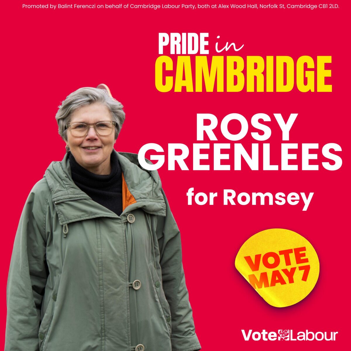 Rosy Greenlees for Romsey